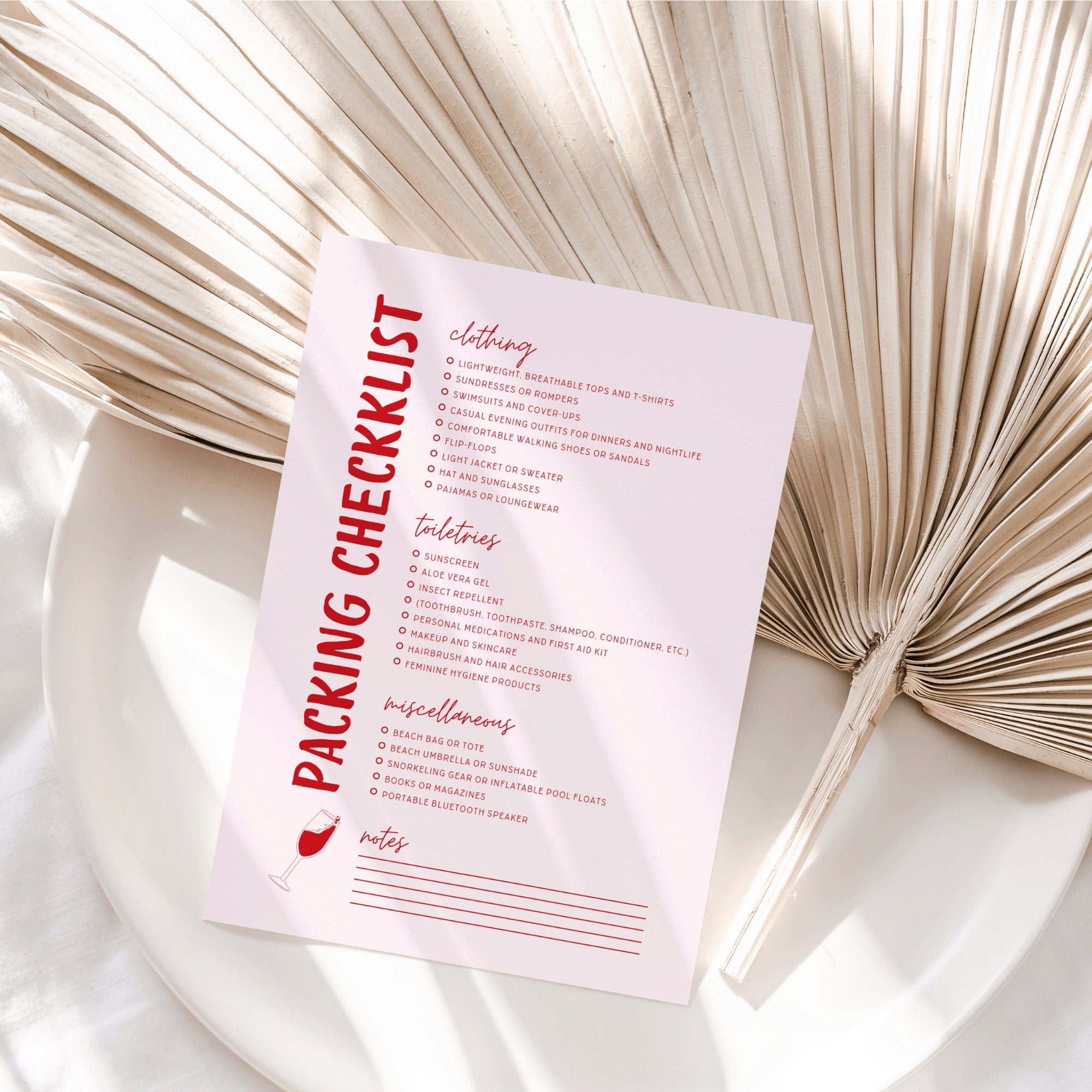 Drunk in Love Bachelorette Itinerary & Invitation – Wavy Pink Girls Trip Canva Template