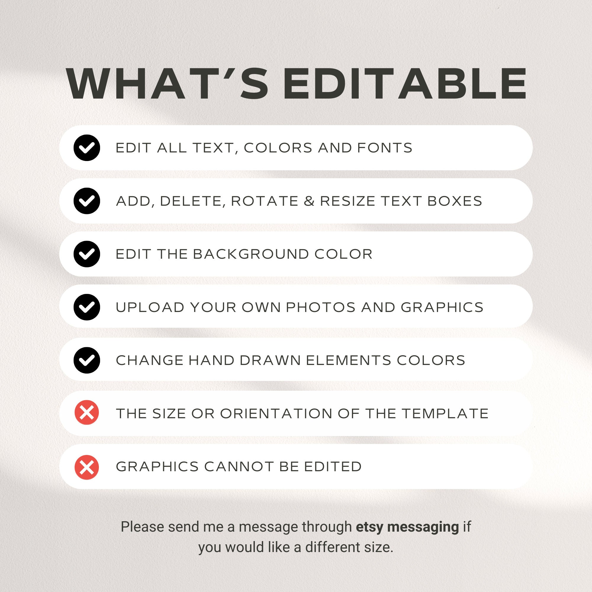 Hand-Drawn Save The Date Template – Whimsical Minimal Wedding Announcement Canva DIY