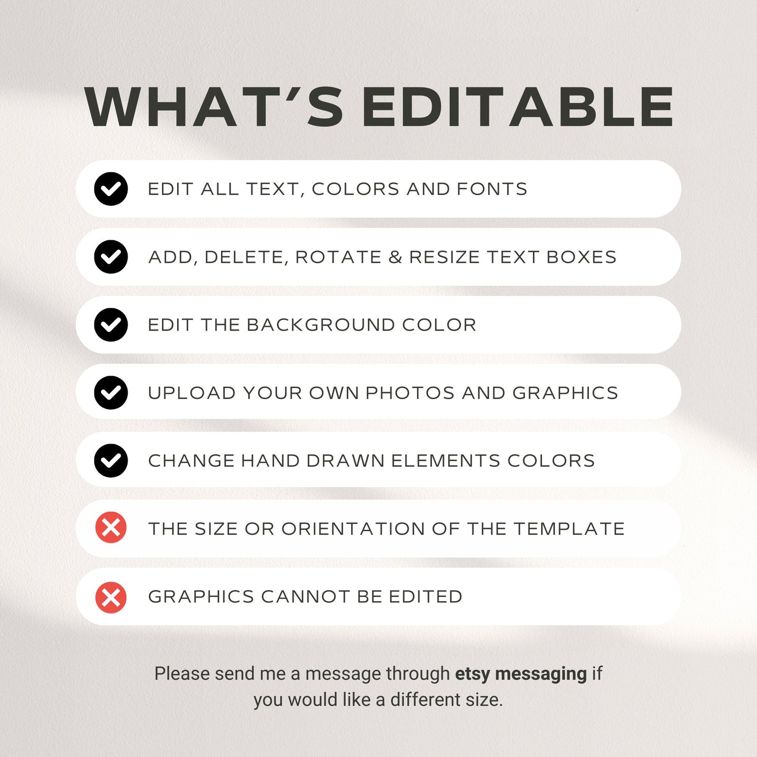 Nothing Fancy Just Love Elopement Announcement – Wavy Hand-Drawn Elope Invitation Canva Template