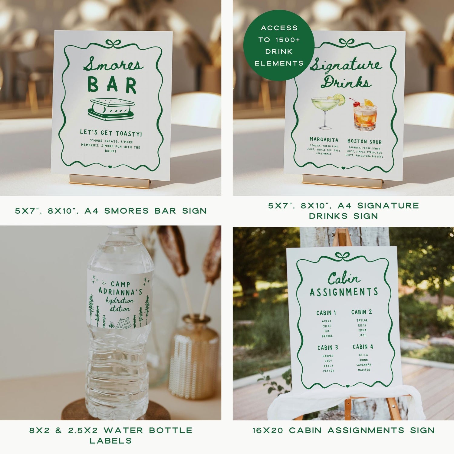 Camp Bachelorette Party Bundle