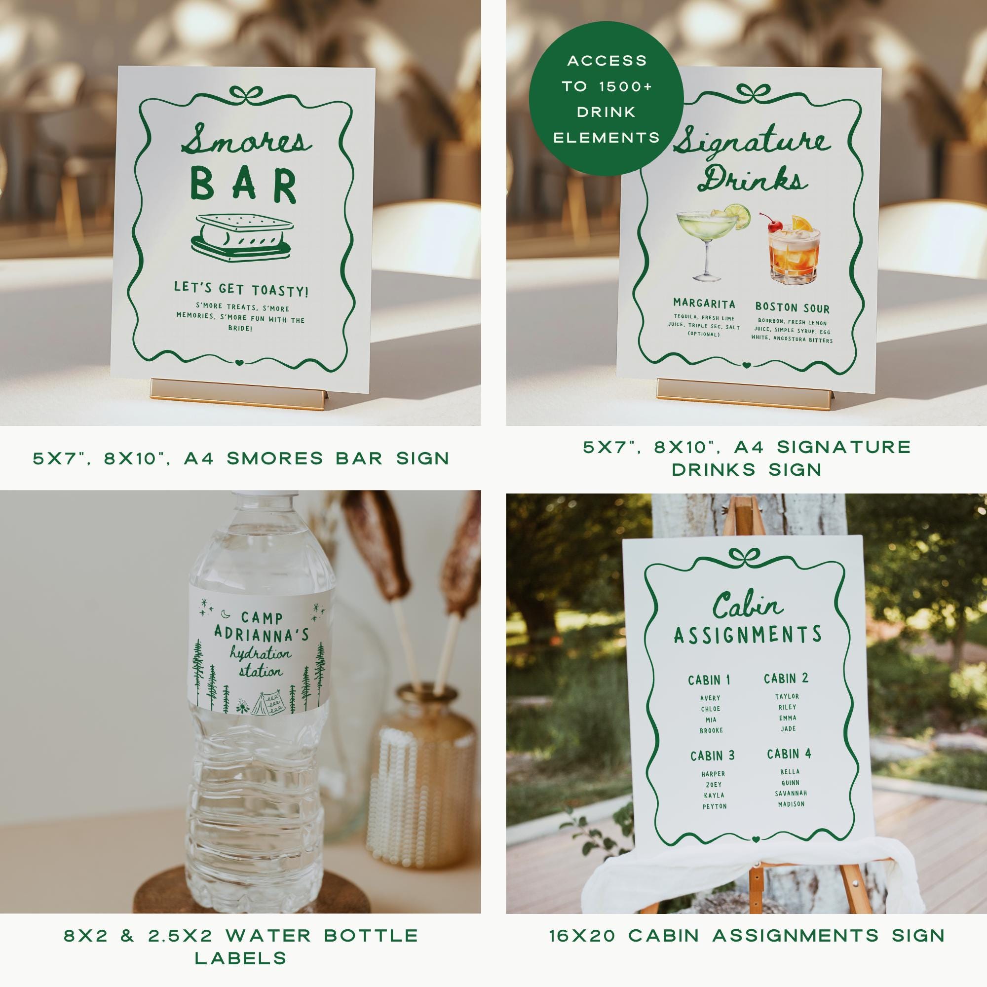 Camp Bachelorette Party Bundle