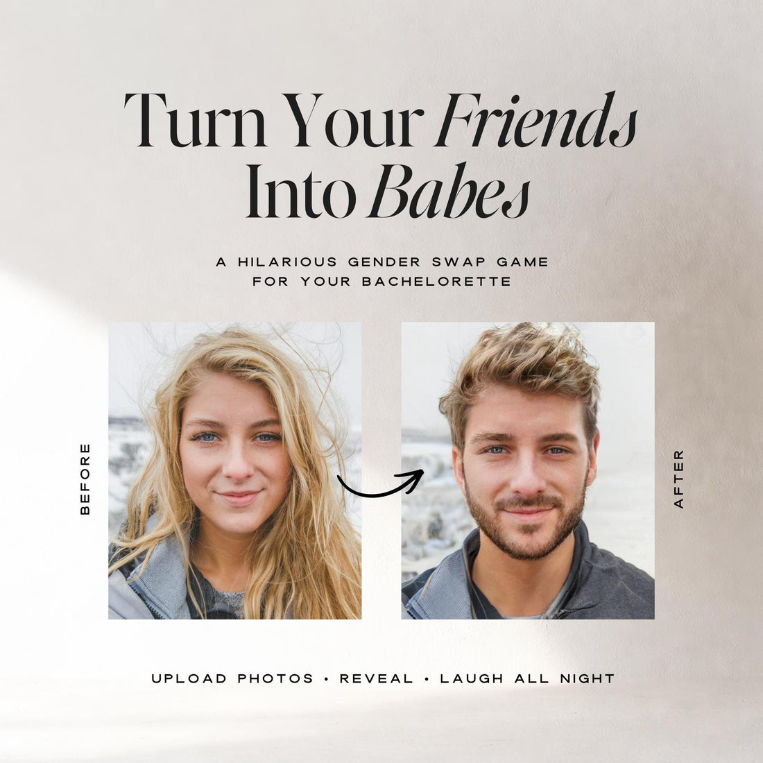 Tequila &amp; Tanlines Most Likely To Game | Animated Canva Bachelorette Game