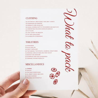 Vegas Bachelorette Invitation Template, Editable Bachelorette Party Invite, Sin City Bachelorette, Printable Vegas Invite Itinerary Canva