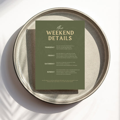 Cabo &amp; Tulum Bachelorette Itinerary – Mexico Travel Weekend Invitation &amp; Checklist Canva Template