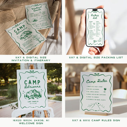 Camp Bachelorette Party Bundle