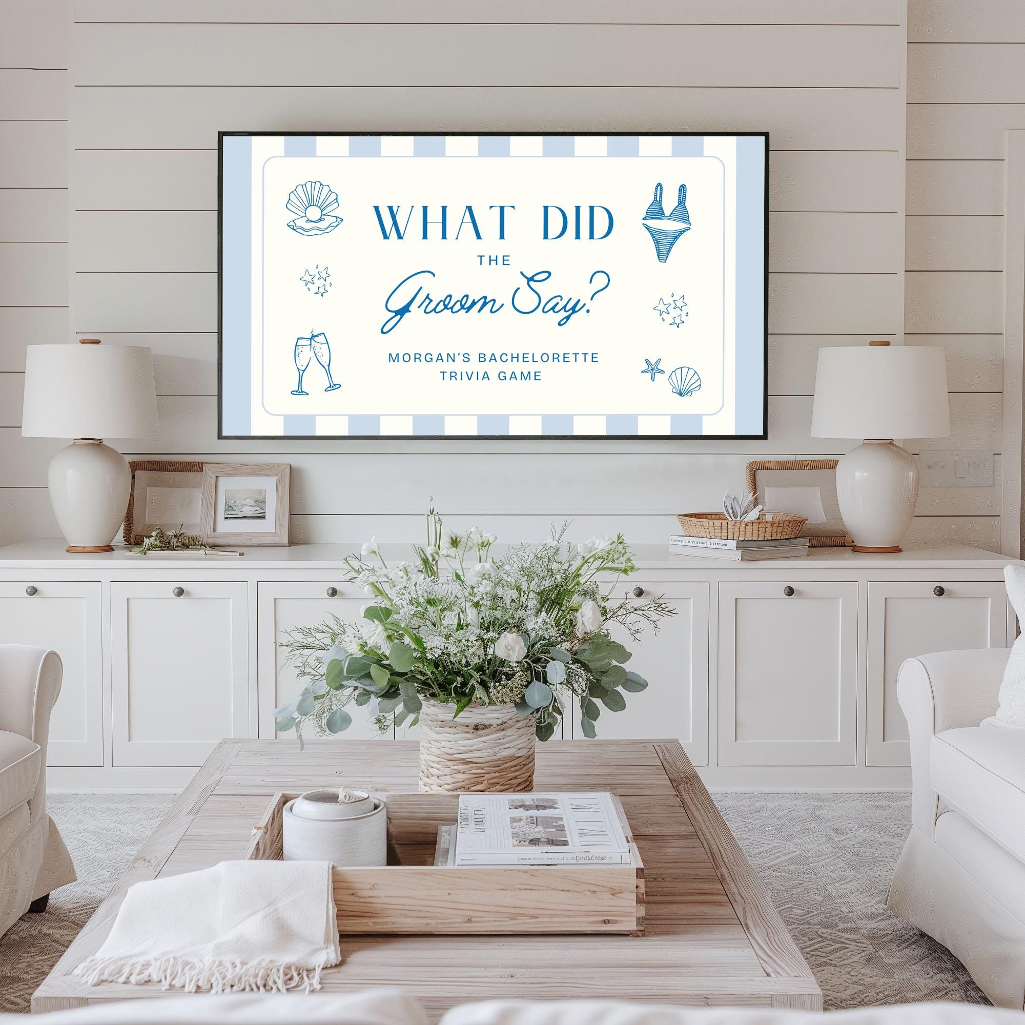 What Did the Groom Say Game – Bachelorette Party Trivia &amp; Drinking Game Canva