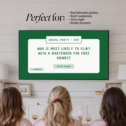 Camp Bachelorette Games Bundle | Animated Canva Party Games