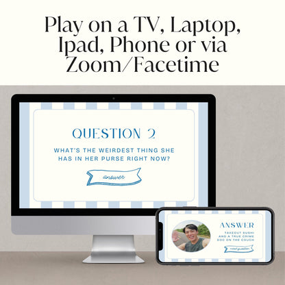 What Did the Groom Say Game – Bachelorette Party Trivia &amp; Drinking Game Canva