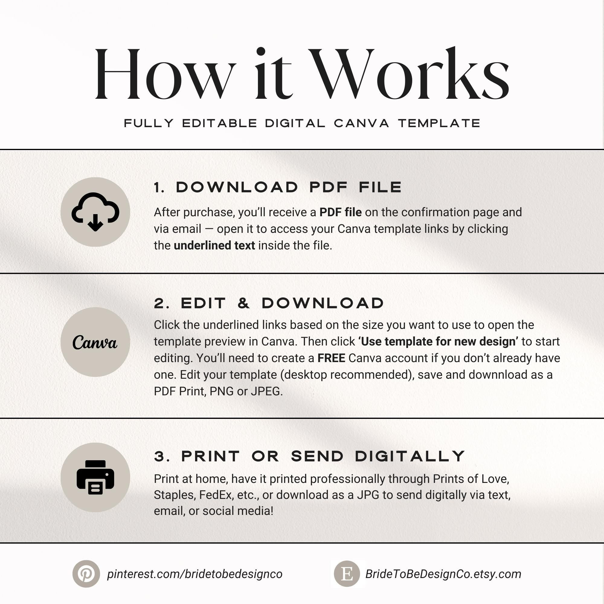 Share the Love Wedding QR Code Sign, Editable Wedding Photo Sign, Minimalist Reception Sign, Modern Wedding Table Sign Canva Template DIY