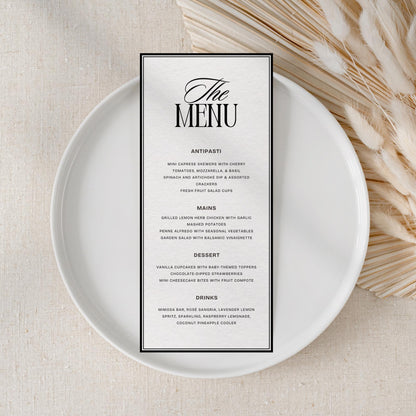 Elegant Minimalist Wedding Invitation Suite – Editable Canva Template Set for a Timeless Wedding