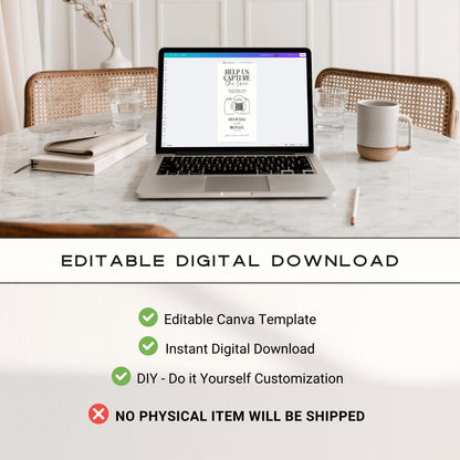 Old Money Olive Green Wedding Invitation Suite – Estate Canva Template