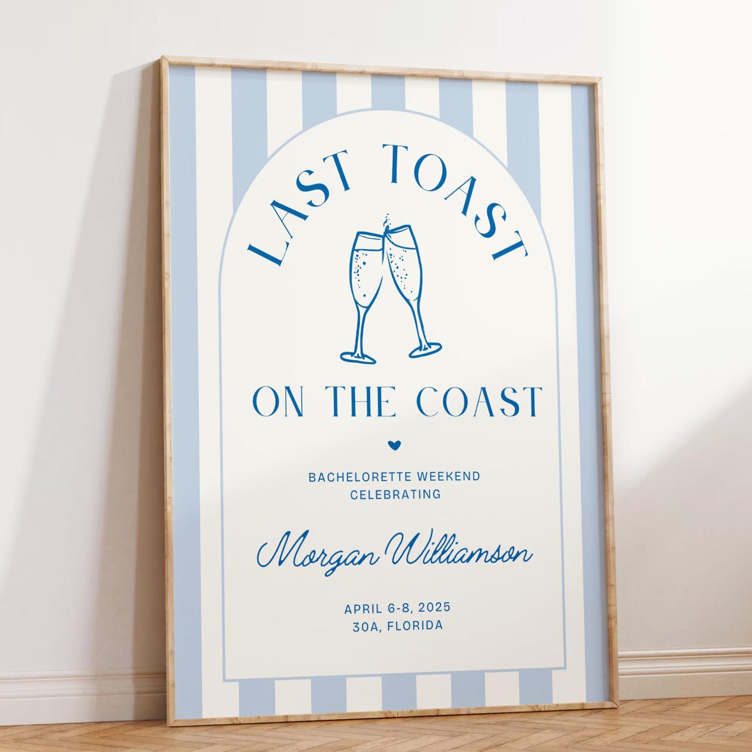 Last Toast On The Coast Bundle, Last Toast Bachelorette Itinerary, Bachelorette Party Game, Ladies Night Games, Bachelorette Sign Canva DIY